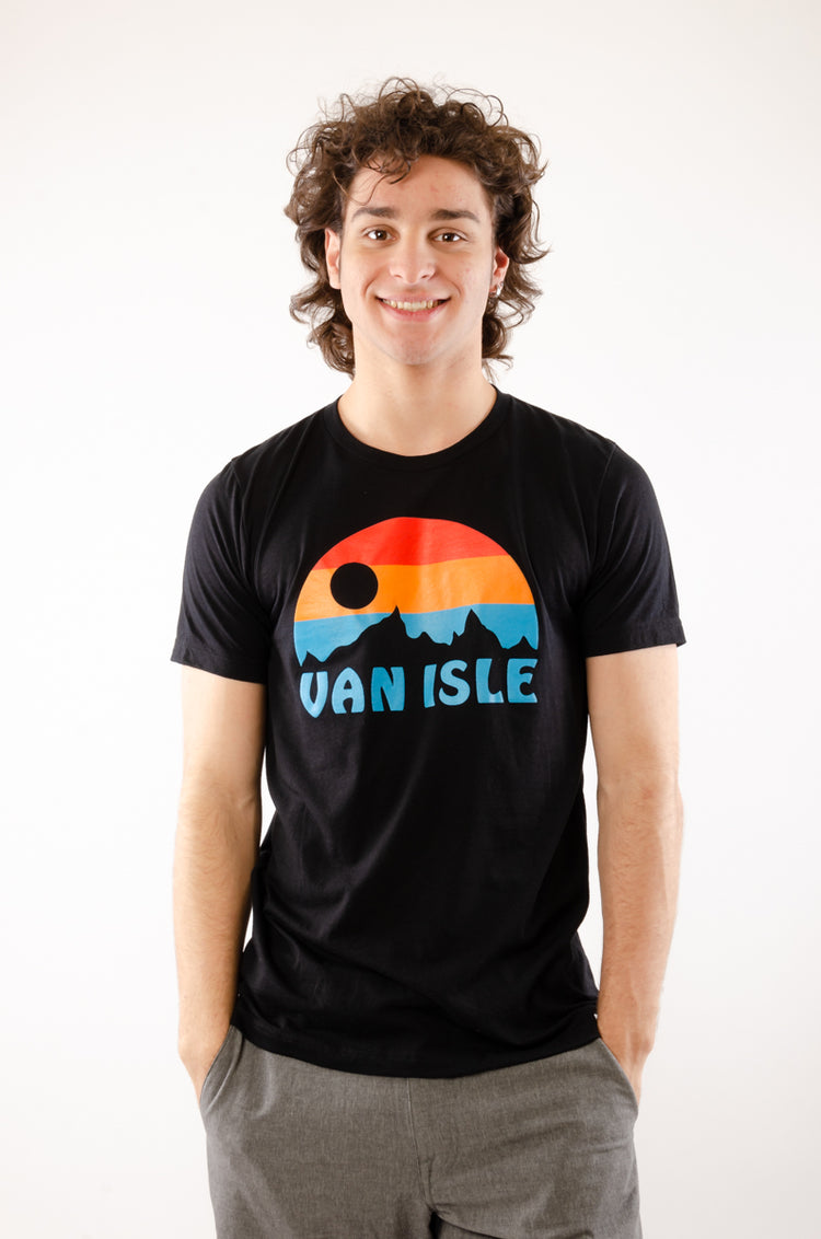 Vintage Van Isle Tee - BLK