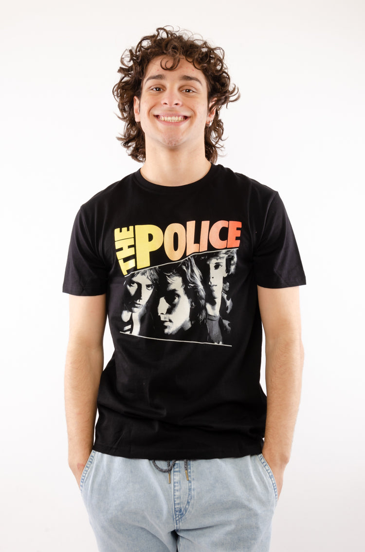 The Police Tee - BLK